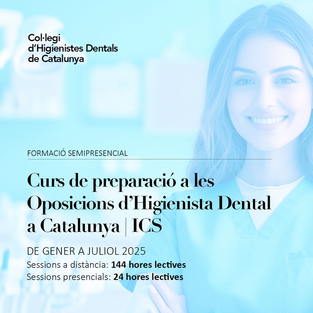 Preparació a les Oposicions d'Higienista Dental a Catalunya 2025