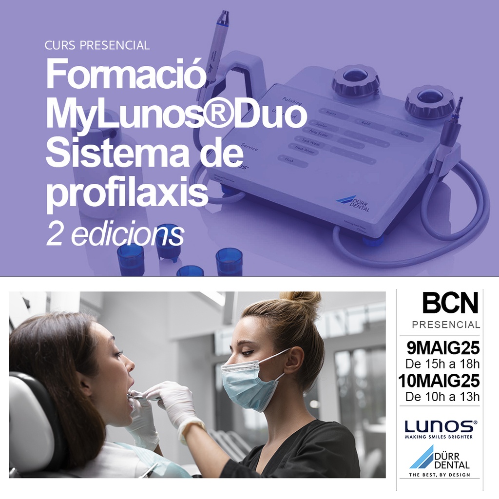 Formació MyLunos®Duo. Sistema de  profilaxis.